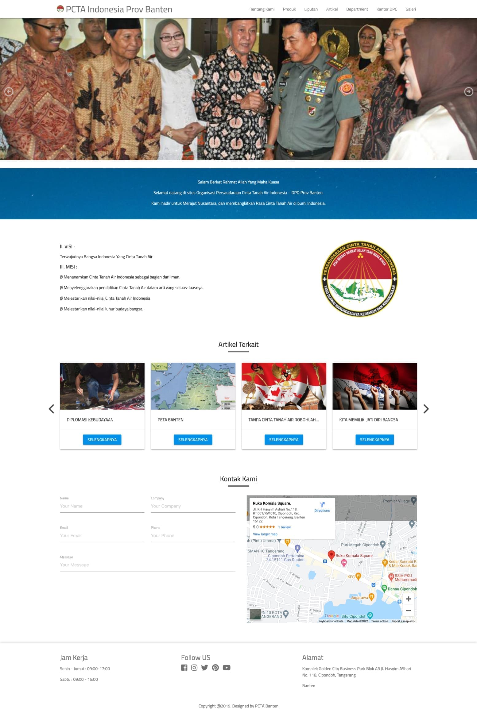 TVRI Landing Page